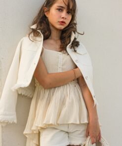 SAND HIGH-LOW TOP SET