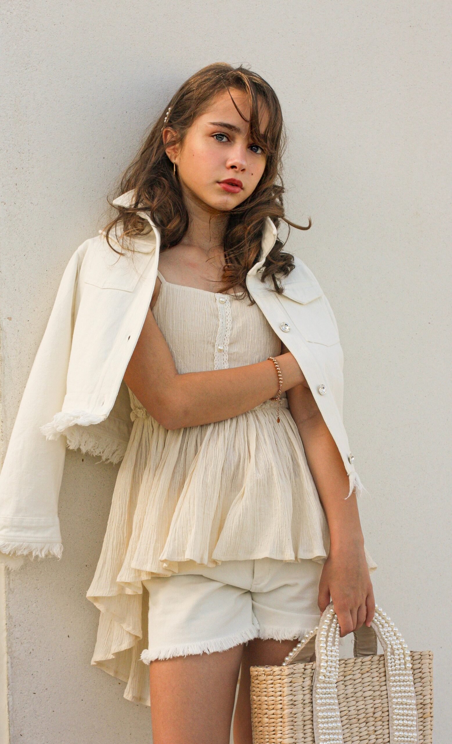 SAND HIGH-LOW TOP SET