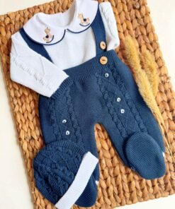 Little Horse Three Piece Knitted