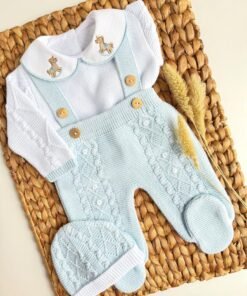 Little Horse Three Piece Knitted
